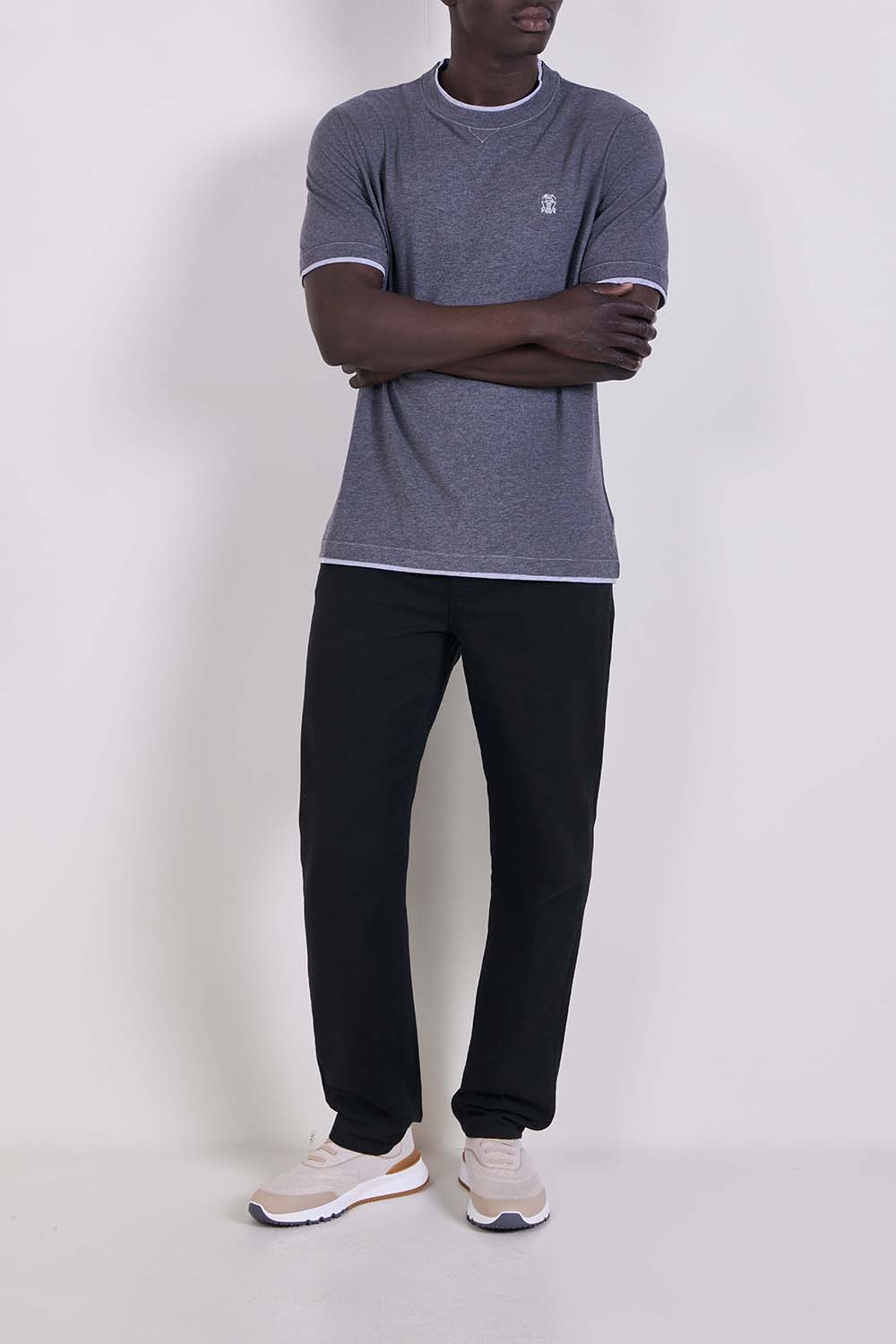 חולצת טי בגזרה ישרה